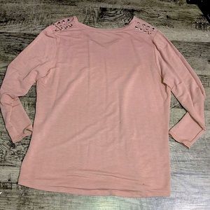 Love & Legend pink longsleeve shirt